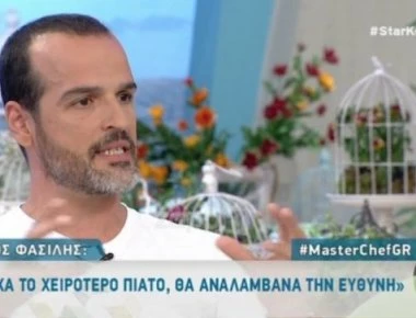 Master Chef: Ο Γιώργος Φασιλής μιλά για τη συμφωνία πριν από τις ψηφοφορίες (βίντεο)